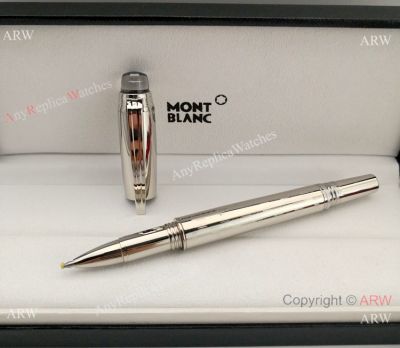 Mont Blanc Pen Replica Mont Blanc Starwalker Extreme All Silver Rollerball Pen